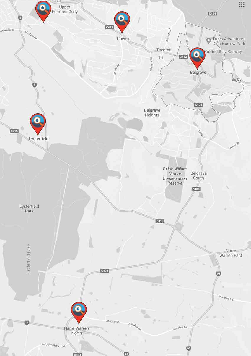 plumber belgrave surround area