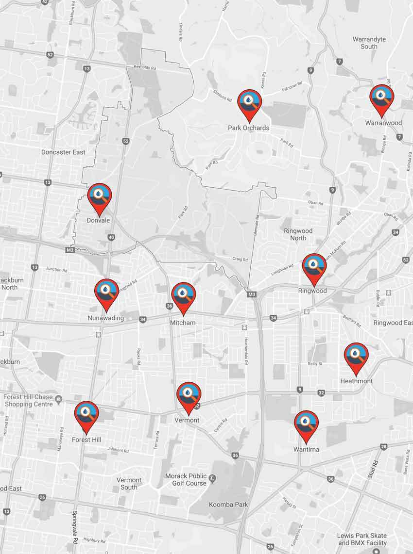 plumber donvale surround area