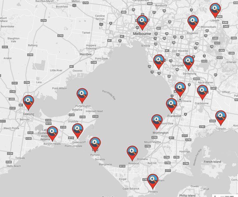 Melbourne and Geelong service area