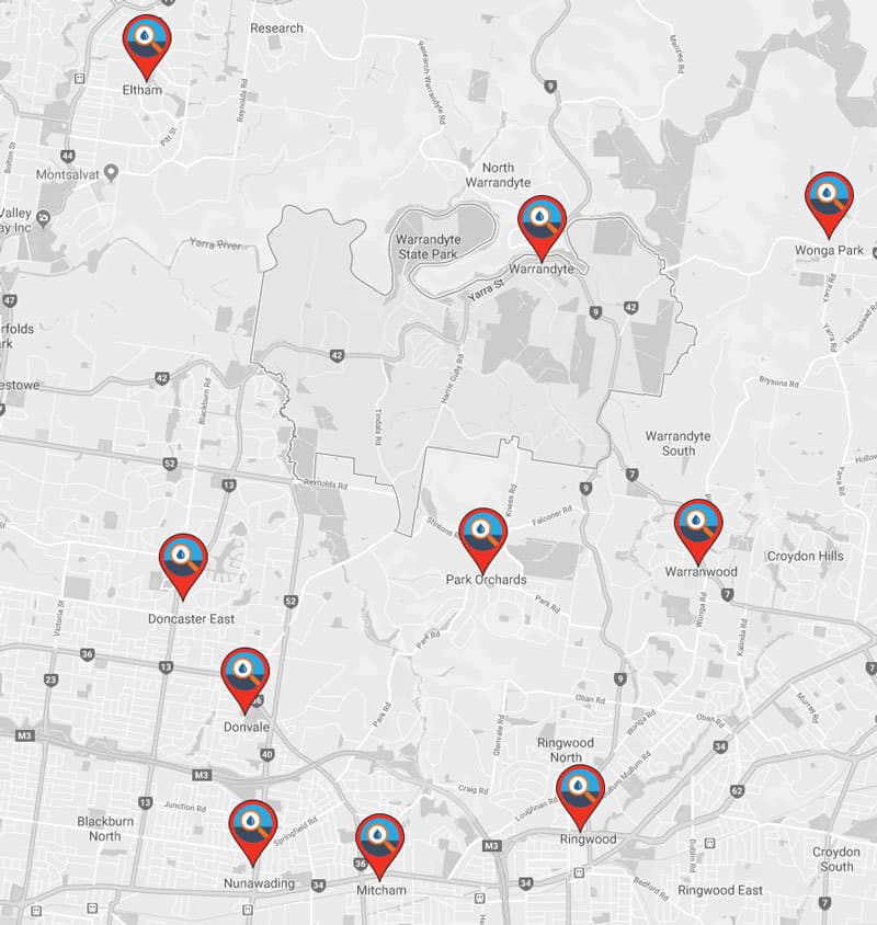 plumber warrandyte surround area